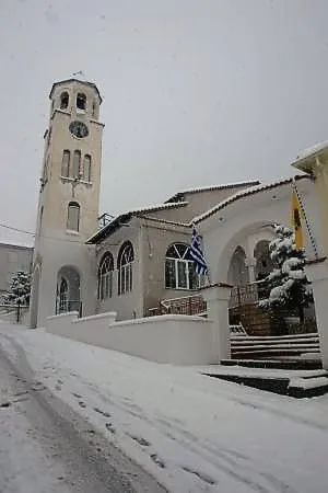 This is the church of Aghia Kyriake in the town of Servia, Kozani, Greece.