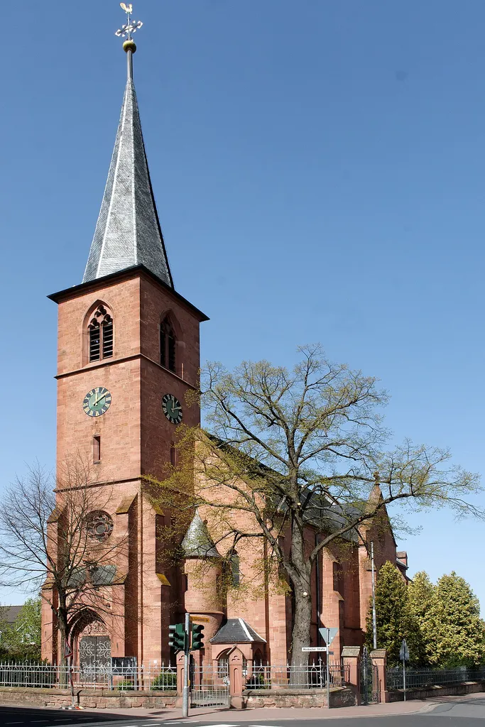 Kirche St. Sebastian in Wenigumstadt, Markt Großostheim (Bayern).