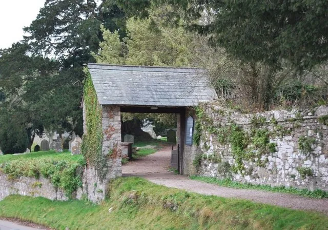 Lychgate at Berry Pomeroy