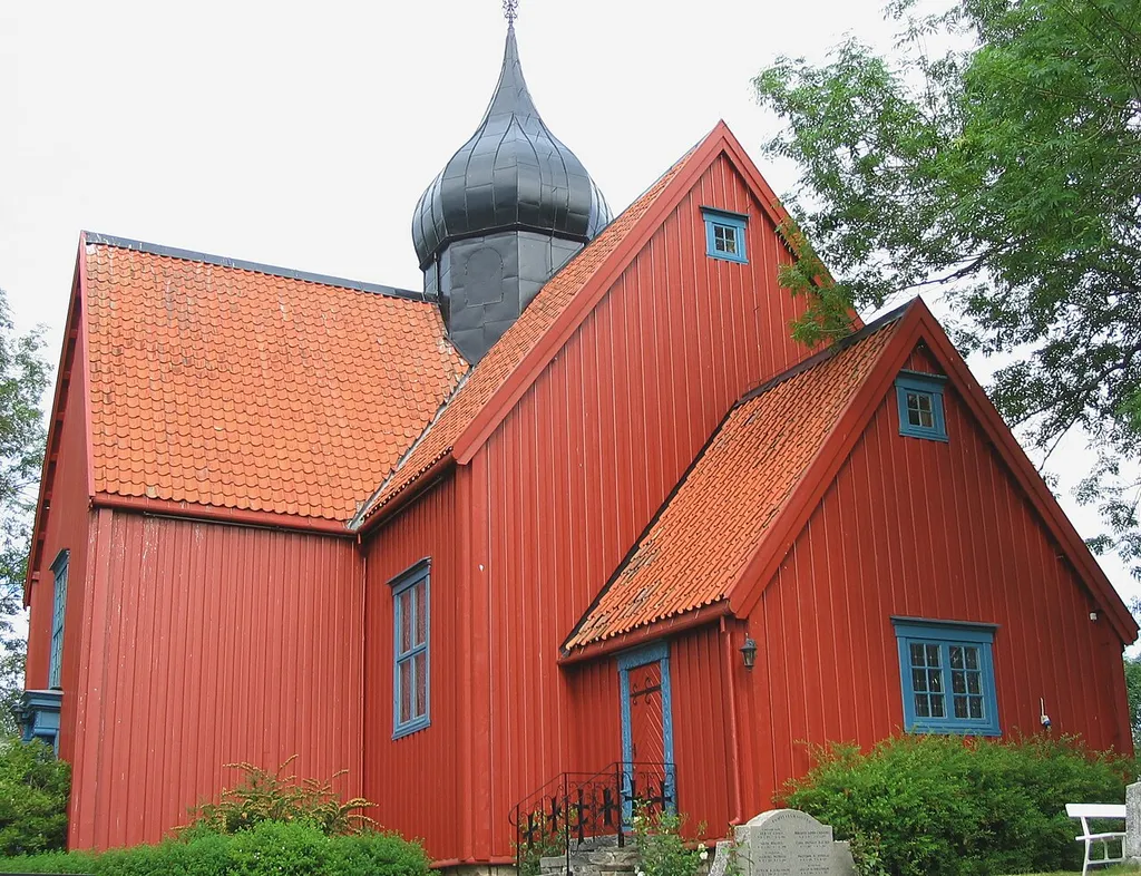 Rein Church in Rissa, Sør-Trøndelag, Norway