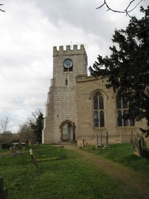St Peter's Church, Brafferton The church stands on elevated ground overlooking the Swale. It has a medieval tower and choir, but the nave is a 19th century rebuild in a much better than usual style.