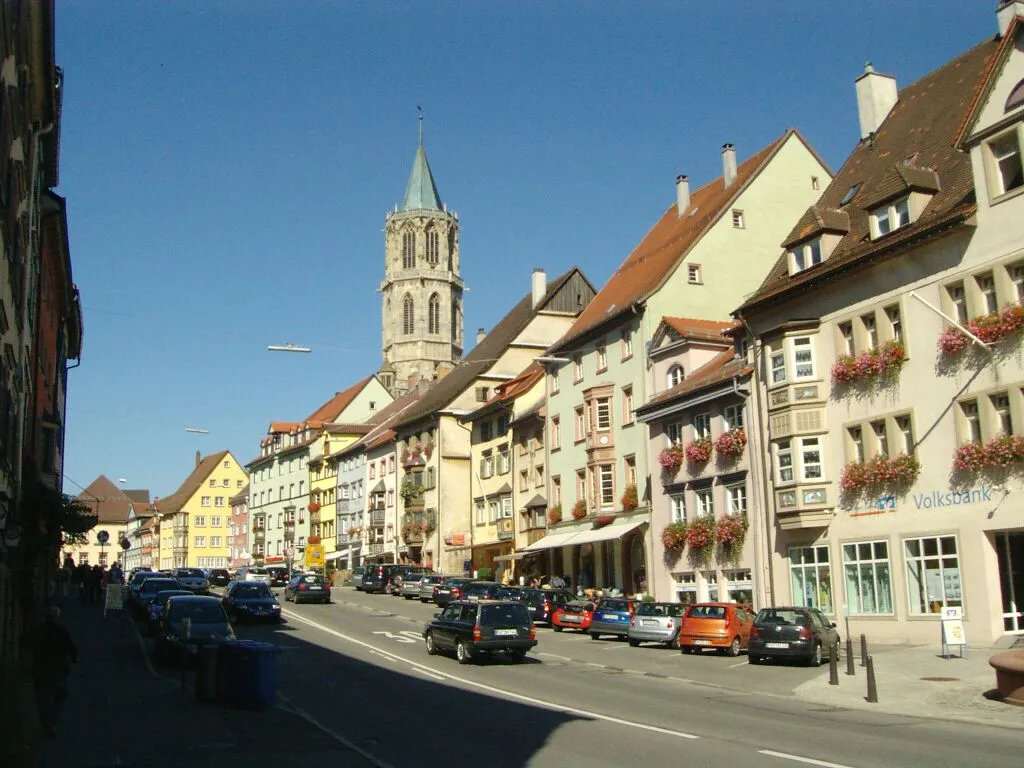 Rottweil: Kapellenkirche / Hochbrücktorstraße