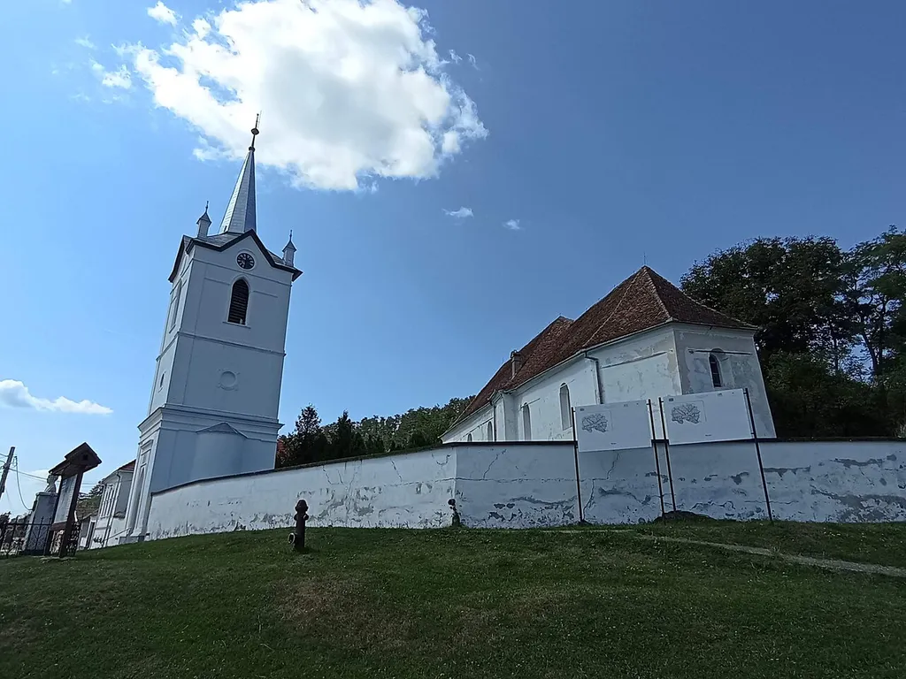 Evangelical church, Jimbor, com Homorod, Brașov county, Romania