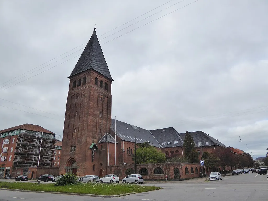Sankt Augustins Kirke at Jagtvej in Østerbro in Copenhagen.
