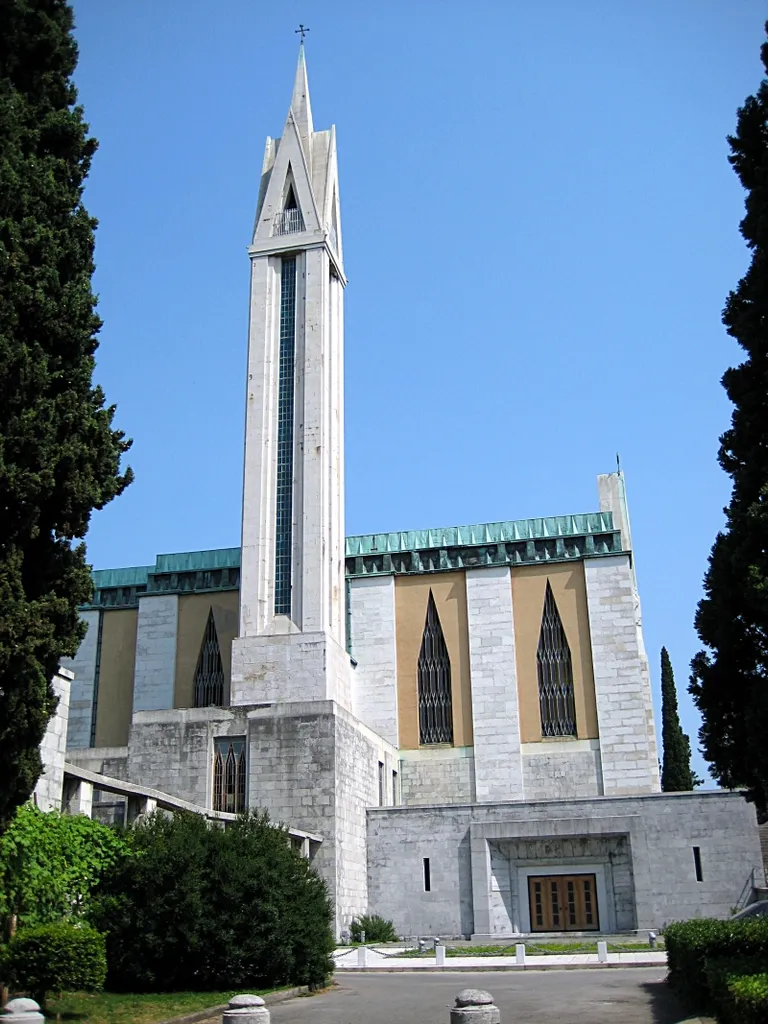 Church of St. Romuald and the All Saints, in the cemetery of Kozala in w:en:Rijeka