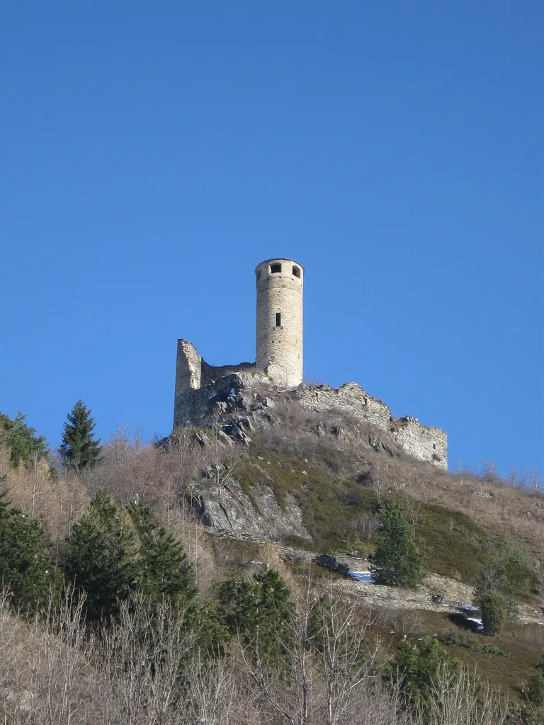 Castle of La Salle, Aosta, Italy.