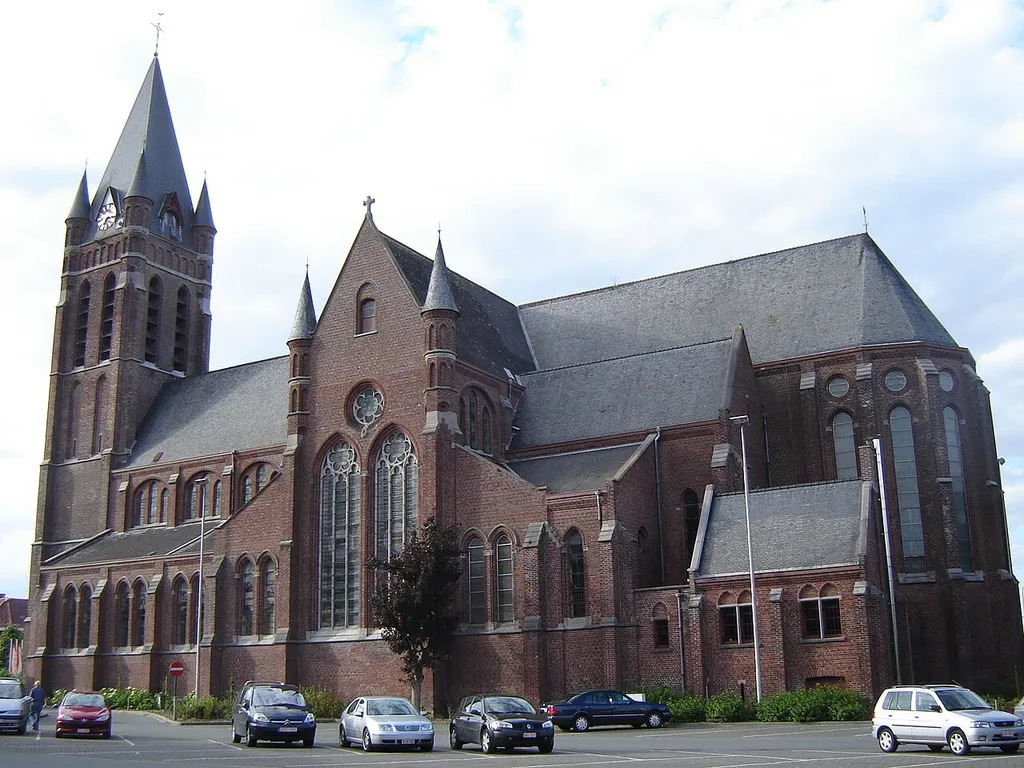 Church of Saint Martin in Avelgem, West Flanders, Belgium.