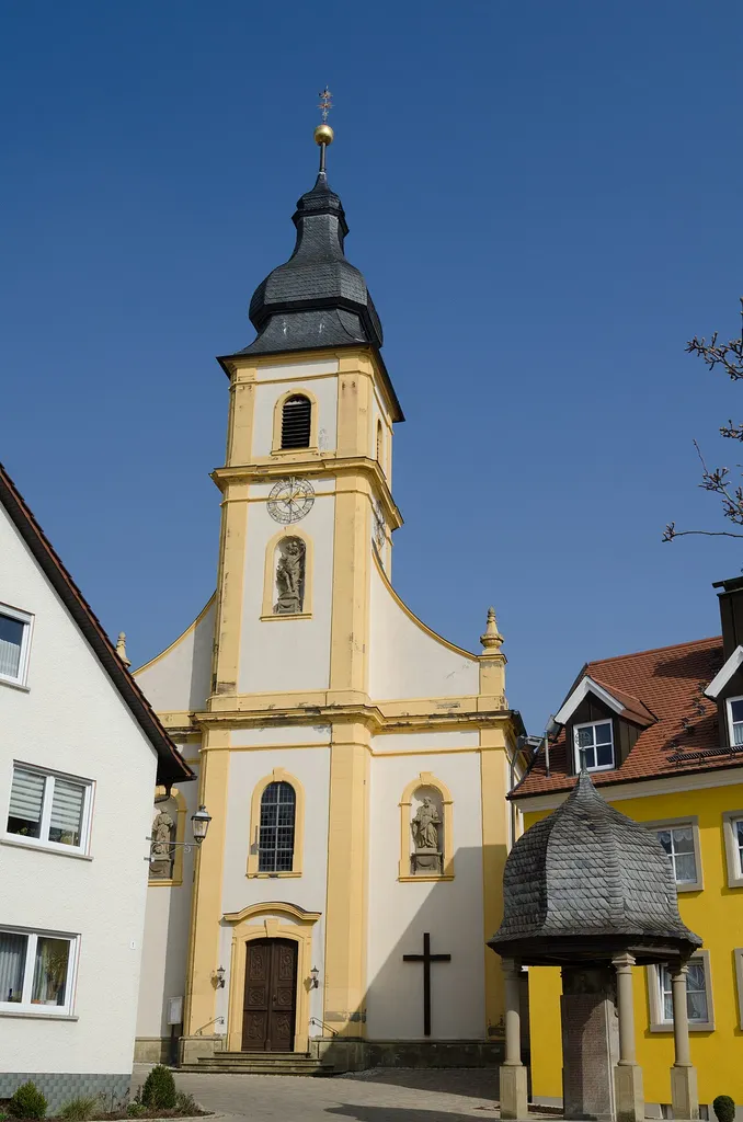 Katholische Pfarrkirche St. Sebastian in Unterspiesheim