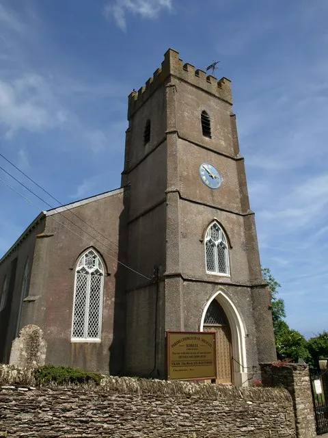 St. Michael's church, Strete. Another view of 1359507; here the left-hand masonry is in SX8347.