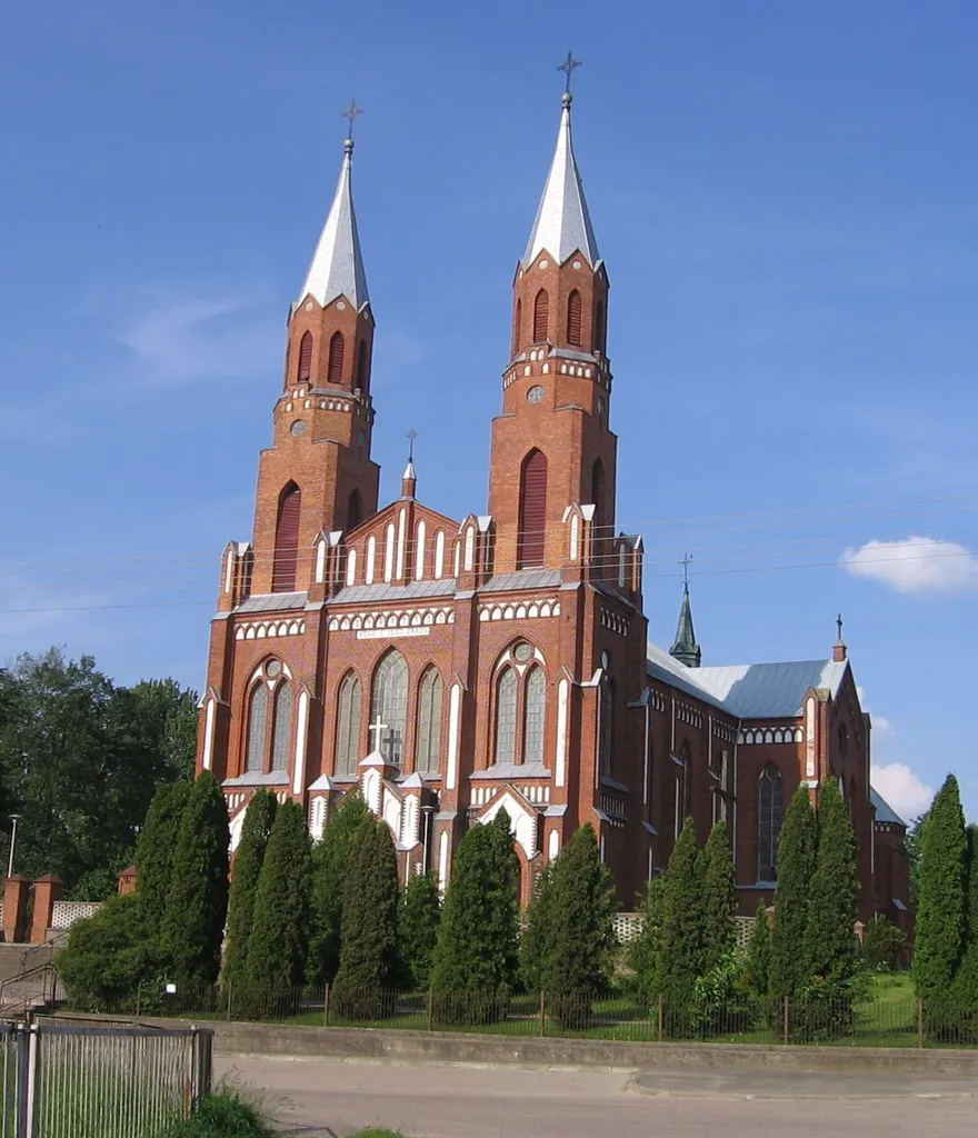 Wyszonki Kościelne - kościół parafialny pw. Narodzenia NMP (1899-1904)