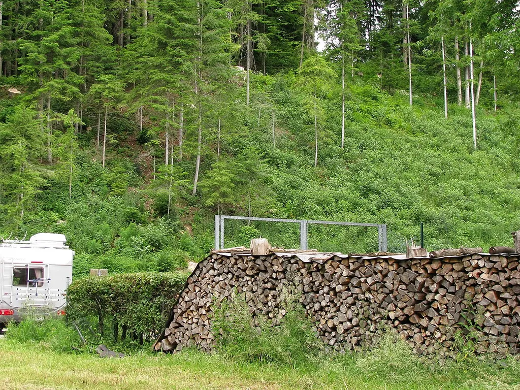 Burgstall Hoheneck, ostseitiger Hang