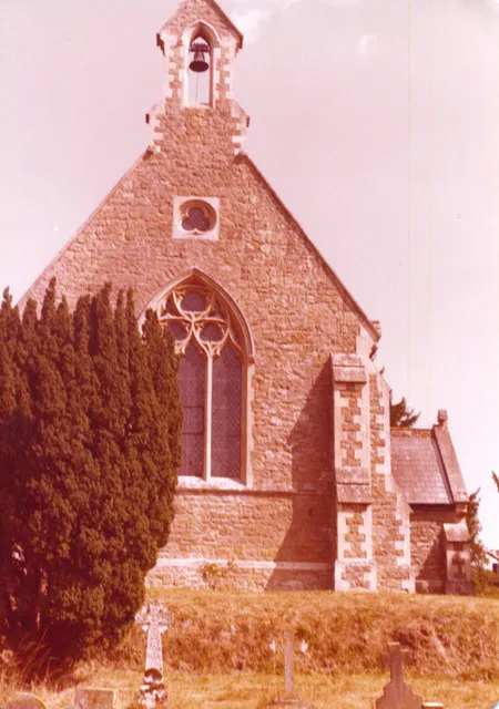 Former parish church of St Mary, Chittoe, Wiltshire, seen from the west. Now a private house.