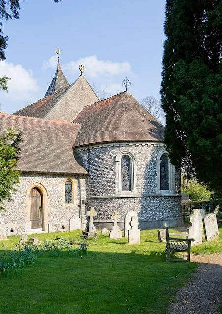 Church of St Barnabas, Swanmore The end nearest New Road.