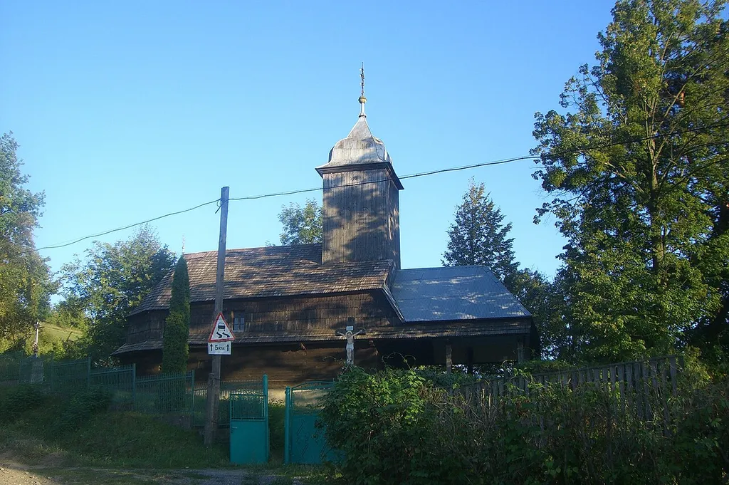 Дмитрівська церква в селі Вільховиця (дер.), Вільховиця, вул.Франка