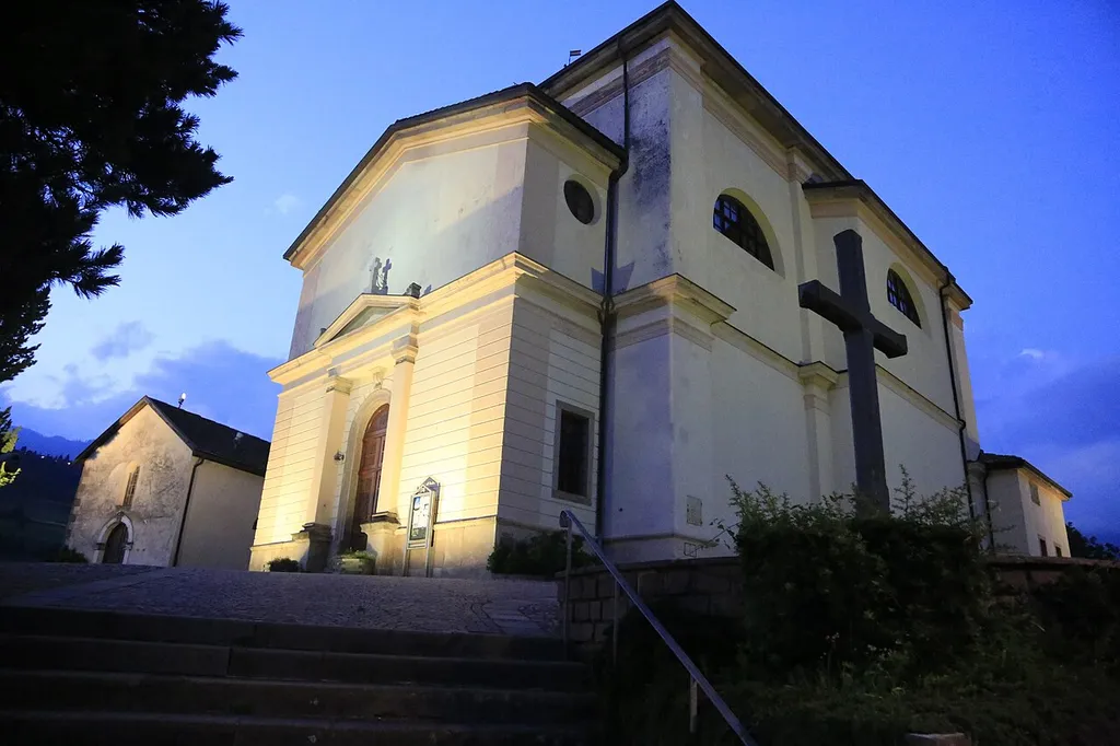 castello di fiemme, chiesa di san giorgio