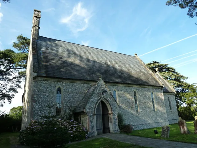 Holy Trinity, Newtown: a rare sight