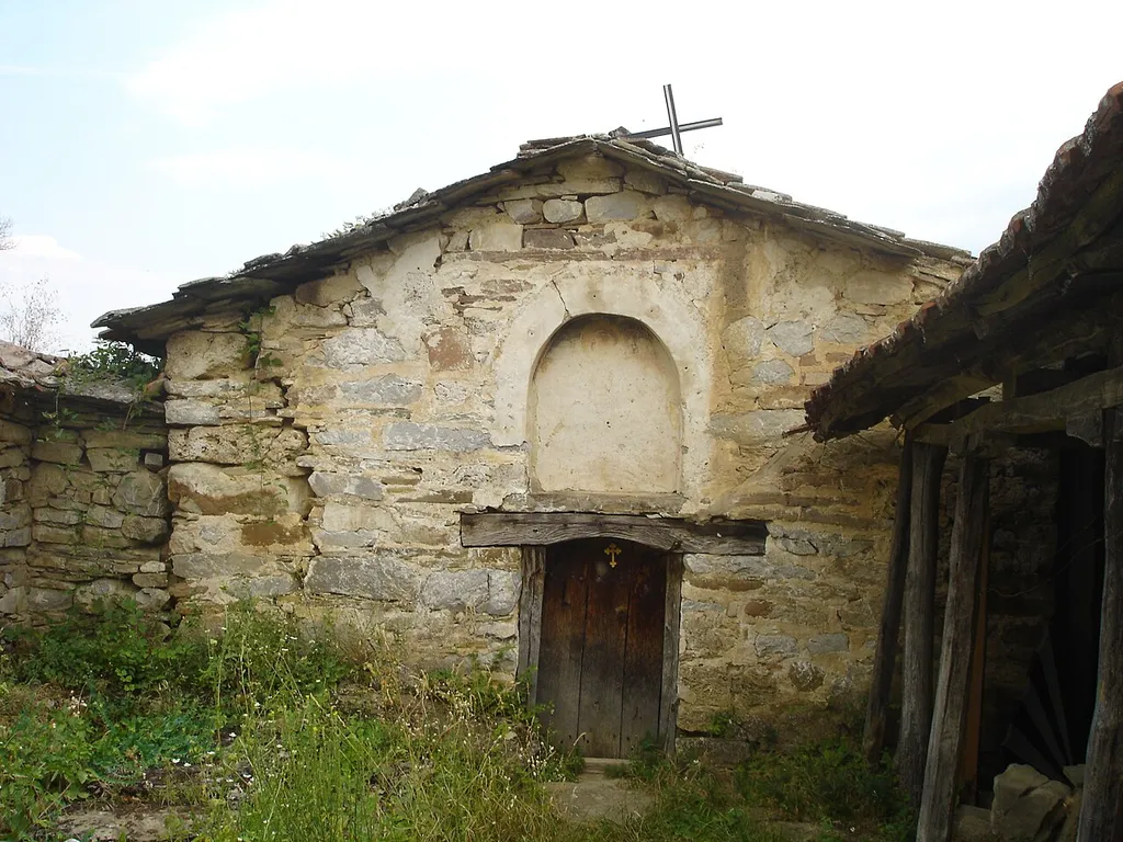 Medieval church St. George in Gradovci, Macedonia