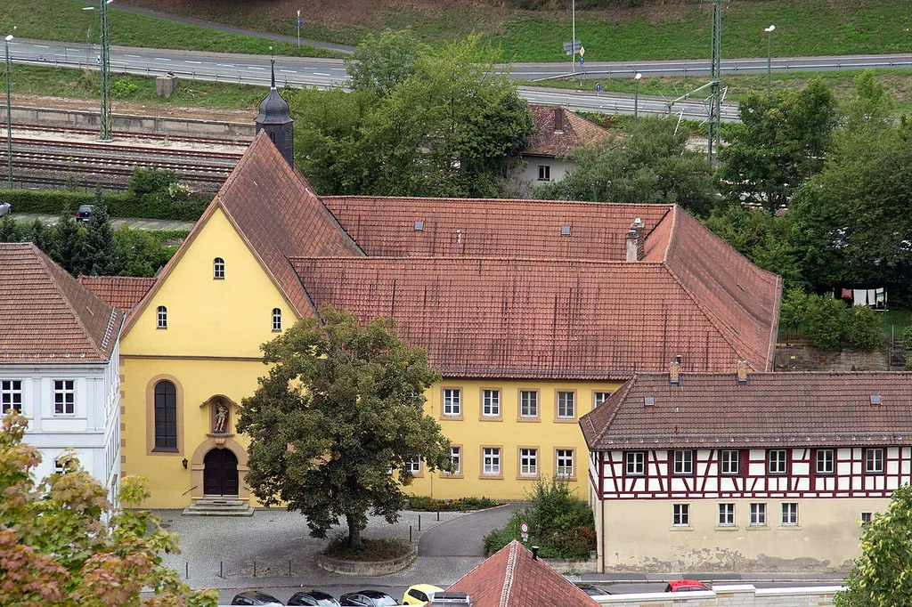 Oblatenkloster und Klosterkirche St. Petrus von Alcantara in der Klosterstraße in Kronach.