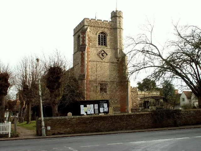 St. Mary &amp; St. Lawrence, Gt. Waltham, Essex. This parish church, Norman in origin, stands at the heart of the village which has many fine old listed buildings.
