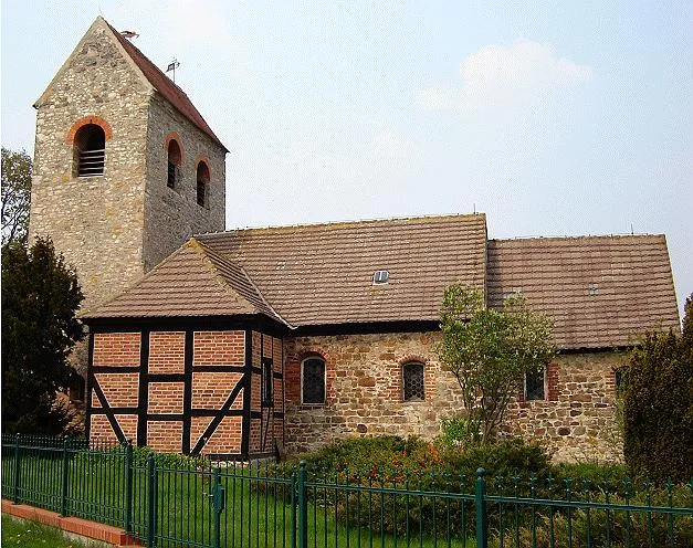 Protestant church in Lostau (Saxony-Anhalt)
