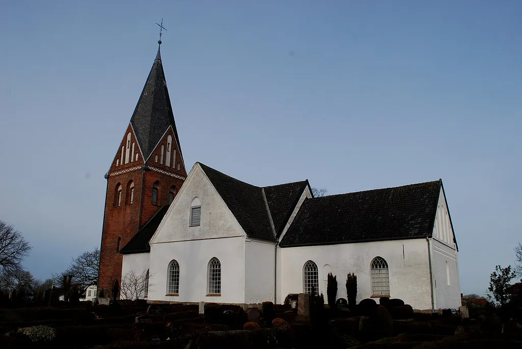 Church of Ullerup, Sundeved, Denmark