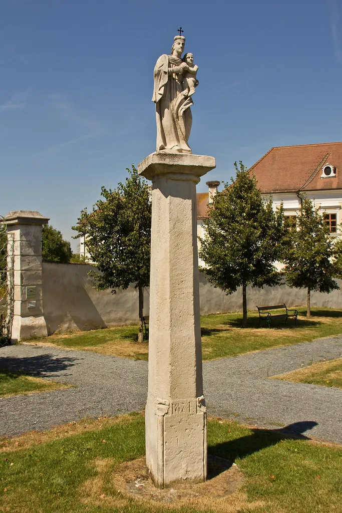 Pillory in Geras, Lower Austria