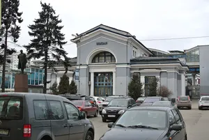 Old building of Mytishchi railway station