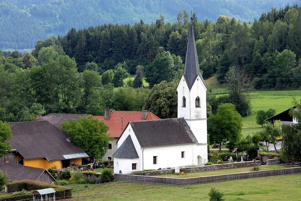 Subsidiary church Saint Margaret, Dorfstrasse #77, Treffelsdorf, municipality Frauenstein, district Sankt Veit an der Glan, Carinthia, Austria, EU