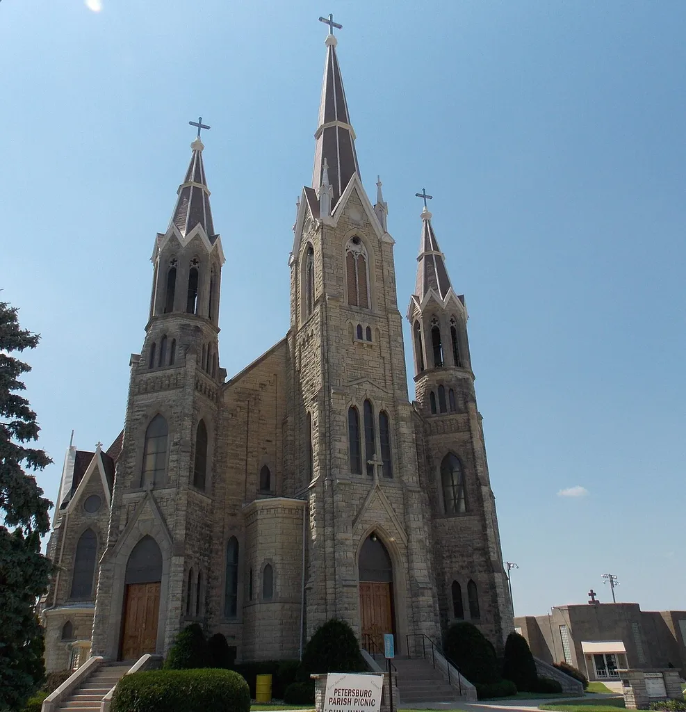 Saints Peter and Paul Church This is an image of a place or building that is listed on the National Register of Historic Places in the United States of America. Its reference number is 94001589 (Wikidata).