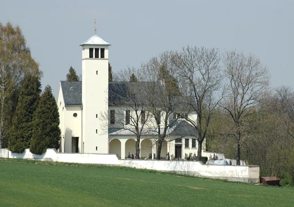 Churches of the Nativity of Saint John the Baptist in Skrochovice, Czech Republic