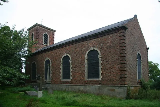 St Peter &amp; St Paul The south facing wall of St Peter &amp; St Paul on Church Lane at Stallingborough.