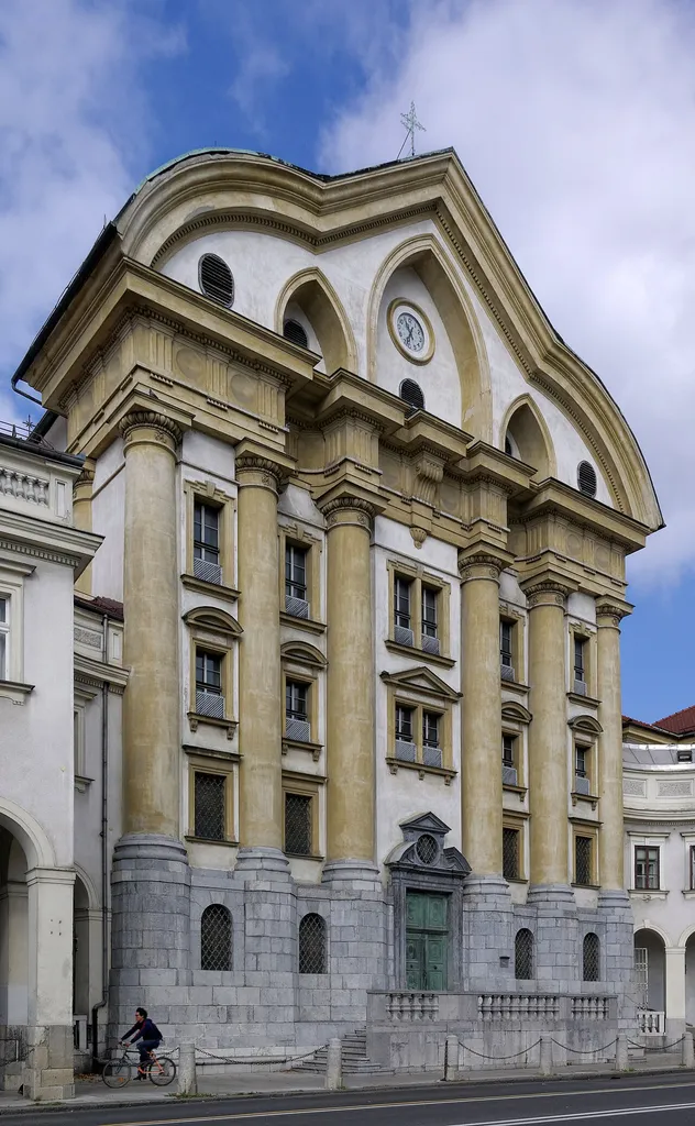 Slovenia, Ljubljana, Uršulinska Cerkev (Ursuline Church)
