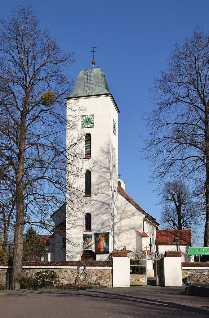Saint Nicholas church in Mikołów-Bujaków (Nikolai-Bujakow), Silesia