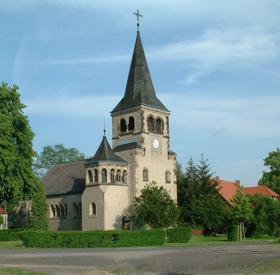 1890 errichtete Kirche zu Kerzendorf