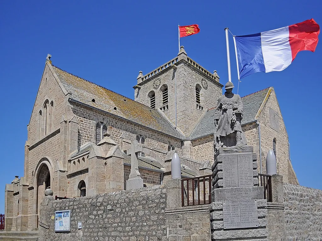 Eglise de Barfleur dans le val de Saire