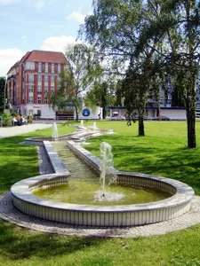 Fountain at Bayerischer Platz