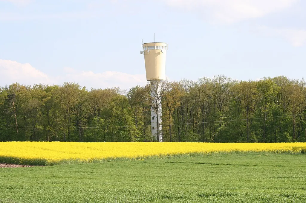 Der Wasserturm, das Wahrzeichen von Buchhorn