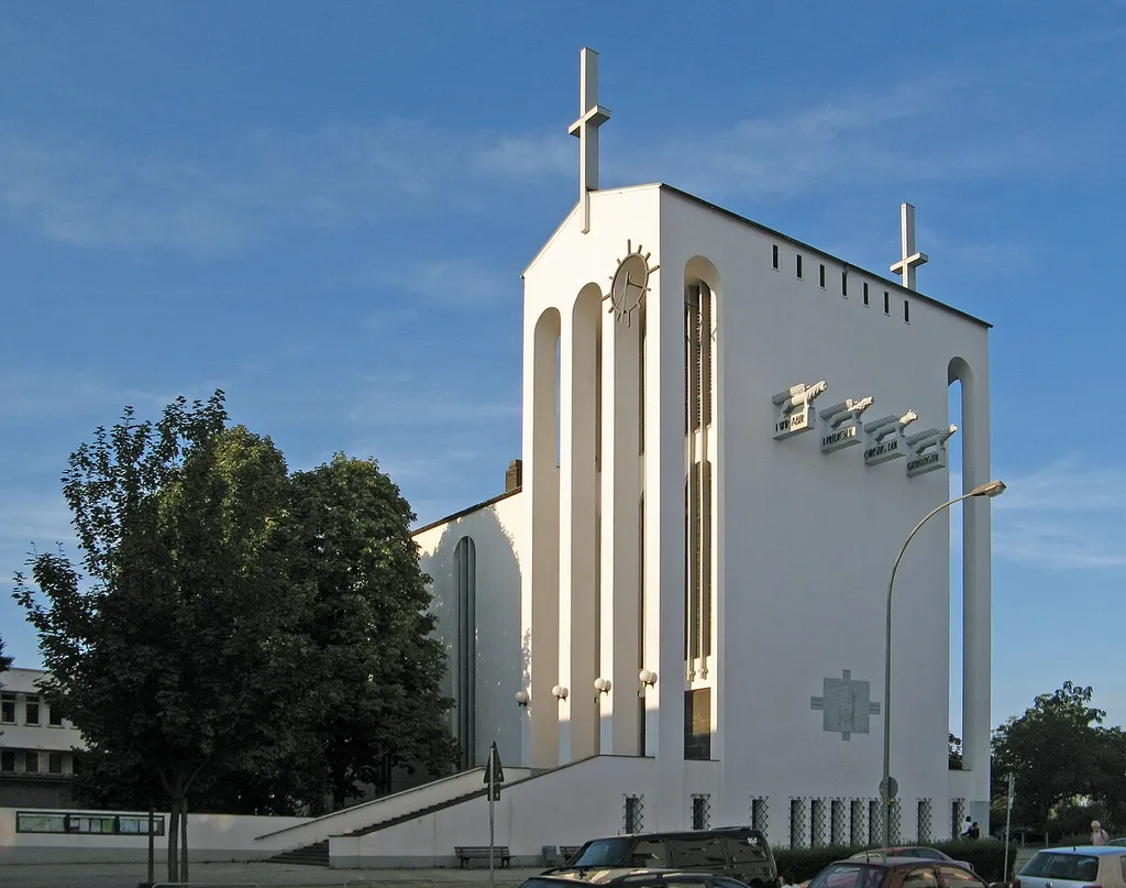 Holy Cross Church in Frankfurt am Main-Bornheim