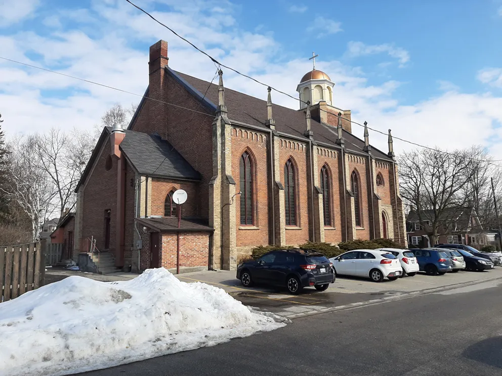 The Saint Arsenije Sremac Serbian Orthodox Church in Whitby, Ontario.