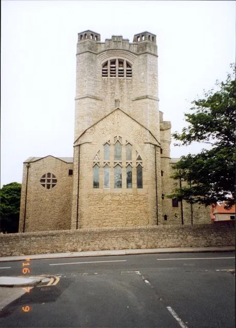 St Andrew's parish church, Roker, Sunderland, Tyne and Wear, seen from the east