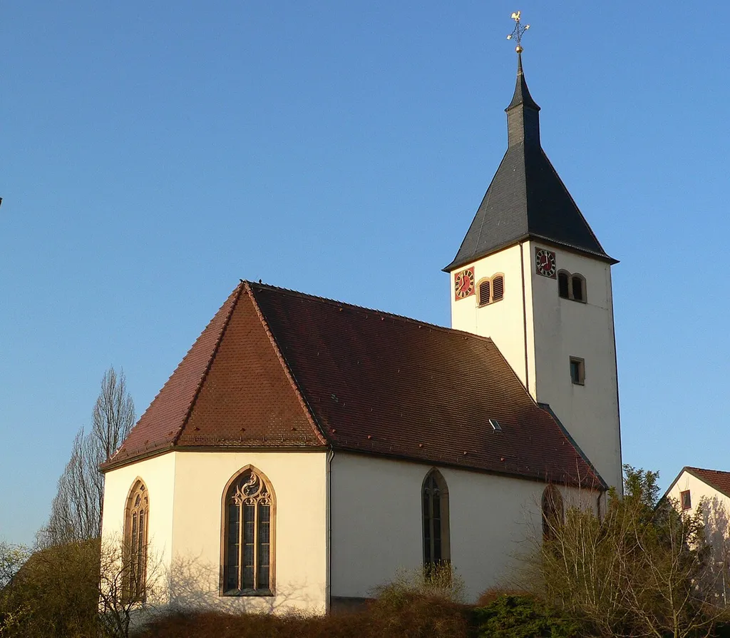 St. Maurice Church (rebuilt 1601) in the small town Neckarsulm-Obereisesheim