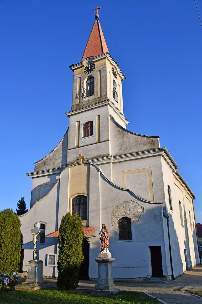 Roman Catholic church in Kupusina, Vojvodina, Serbia