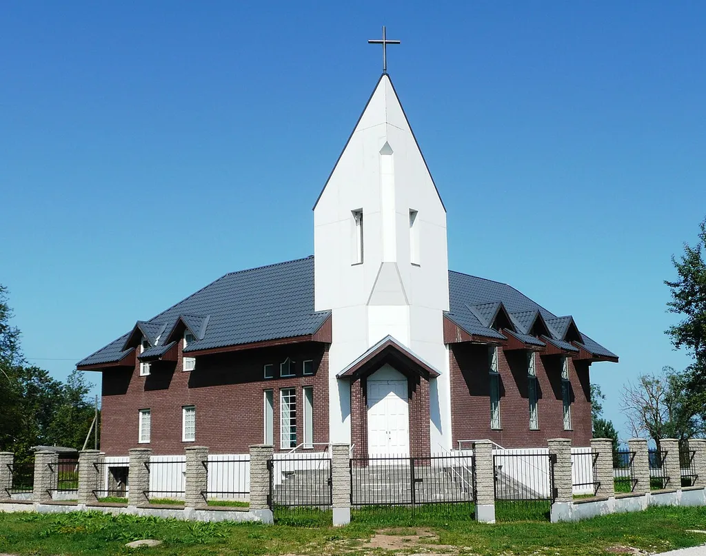 Sts. George and Adalbert Church in Sillamäe (August 2013)
