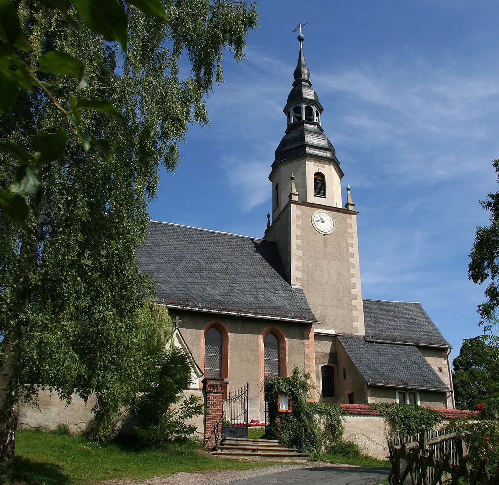 Kirche in Langenreinsdorf/Crimmitschau