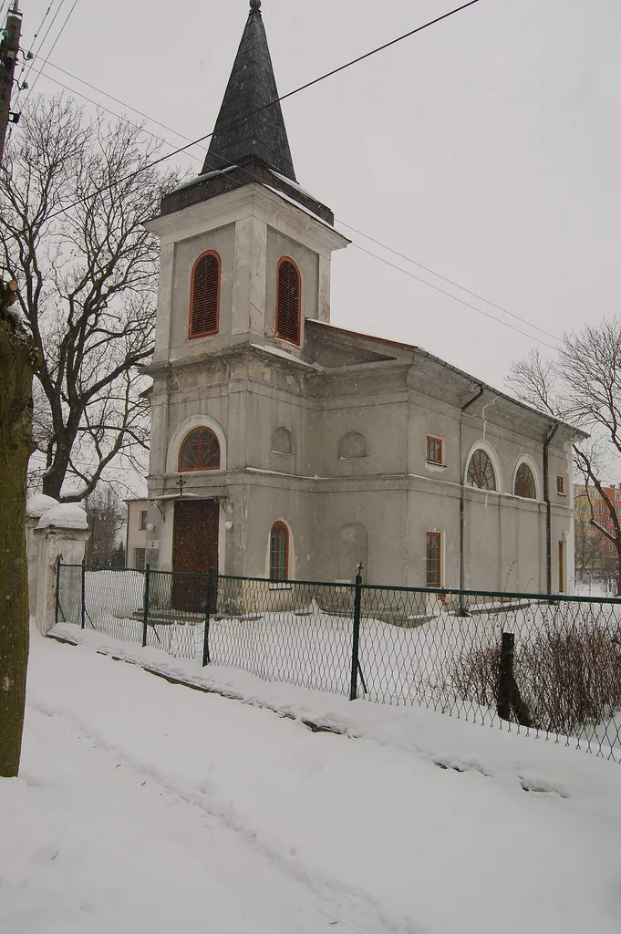Protestant church Holy Trinity in Węgrów, Hazowsze, Poland