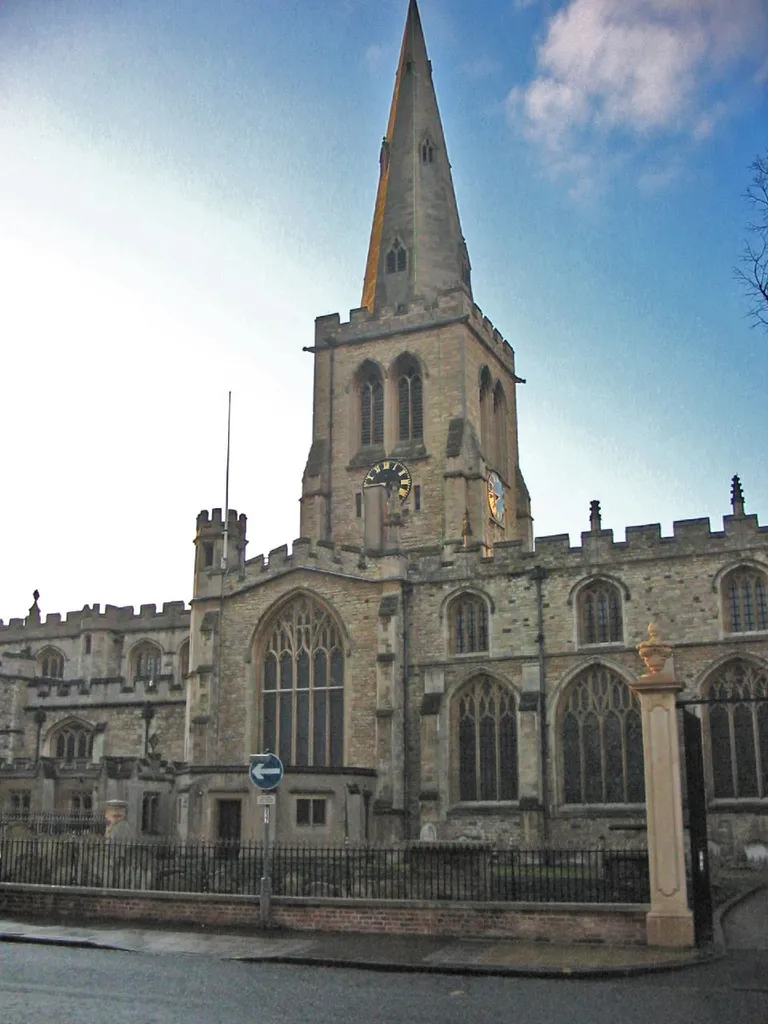 St. Paul's Church in St. Paul's Square, Bedford, Bedfordshire, England.