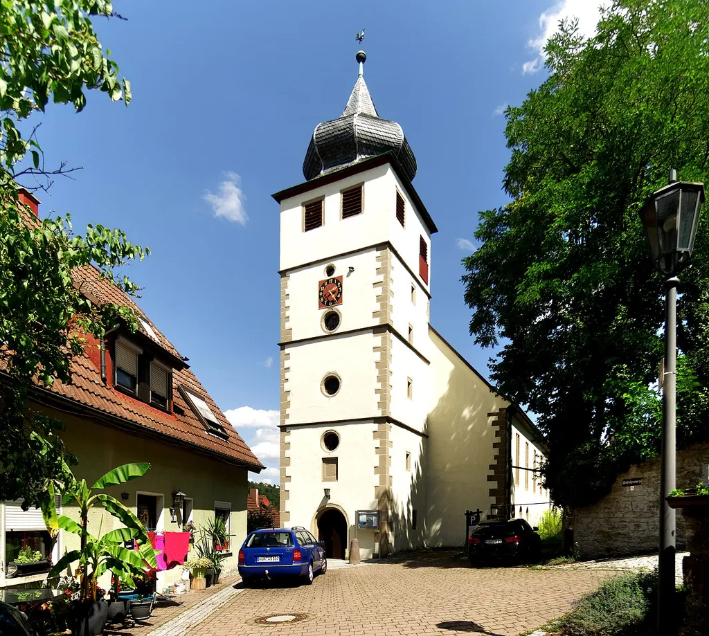St. Michael`s Church in Forchtenberg.