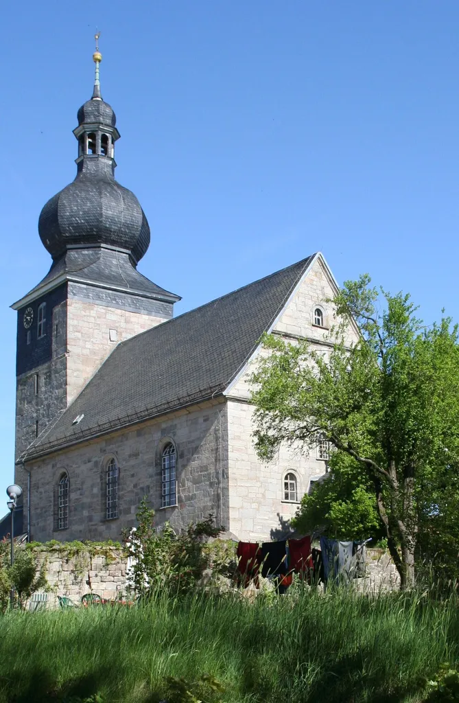 ev. Heilig-Geist-Kircheevangelische Kirche in Mupperg, Gemeinde Föritz, Landkreis Sonneberg