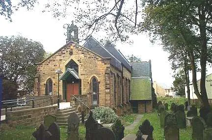 Lofthouse, Christ Church. This Church is almost central on the northern extreme of the O/S grid which it occupies, on the eastern side of the A61, Wakefield to Leeds Road
