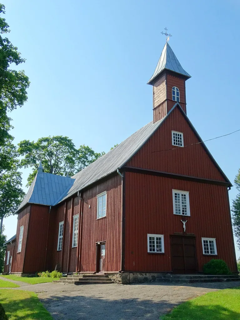 Roman Catholic Church, Nevarėnai, Telšiai district, Lithuania